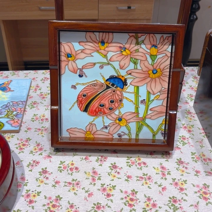 一体款瓷板画艺术作品
