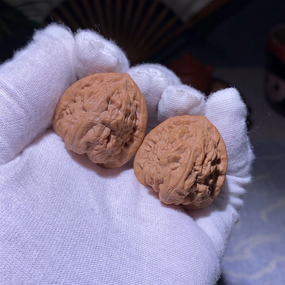 文玩核桃吊坠29+野生马蹄手捻