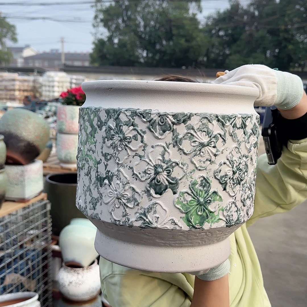 王嫂花盆1101-345高26口26