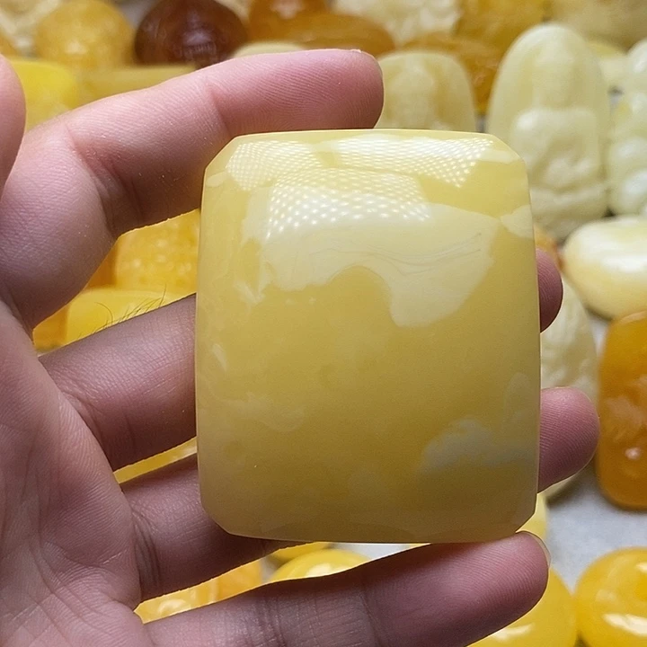 琥珀颈饰未镶嵌琥珀蜜蜡吊坠