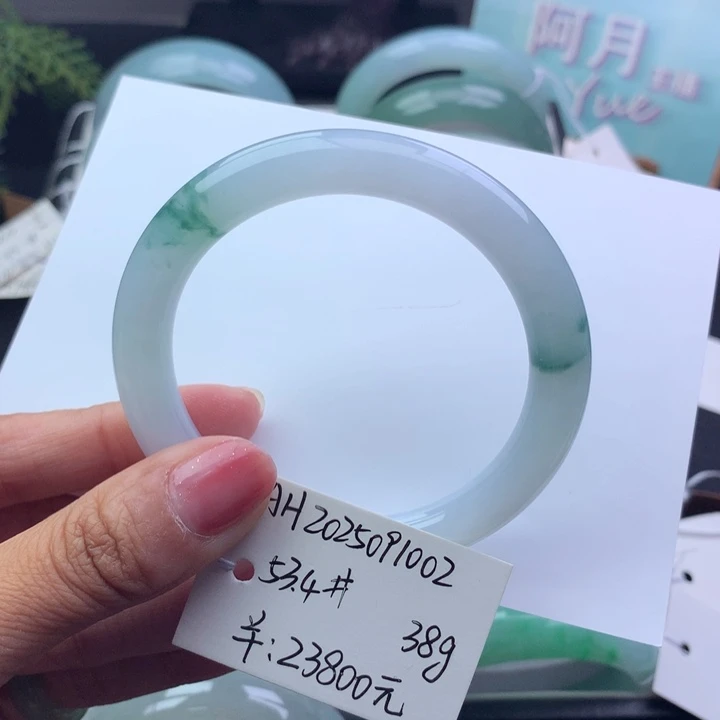 翡翠未镶嵌手镯天然翡翠手镯