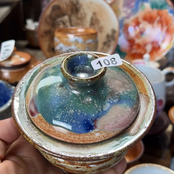 其他全手工柴烧志野108