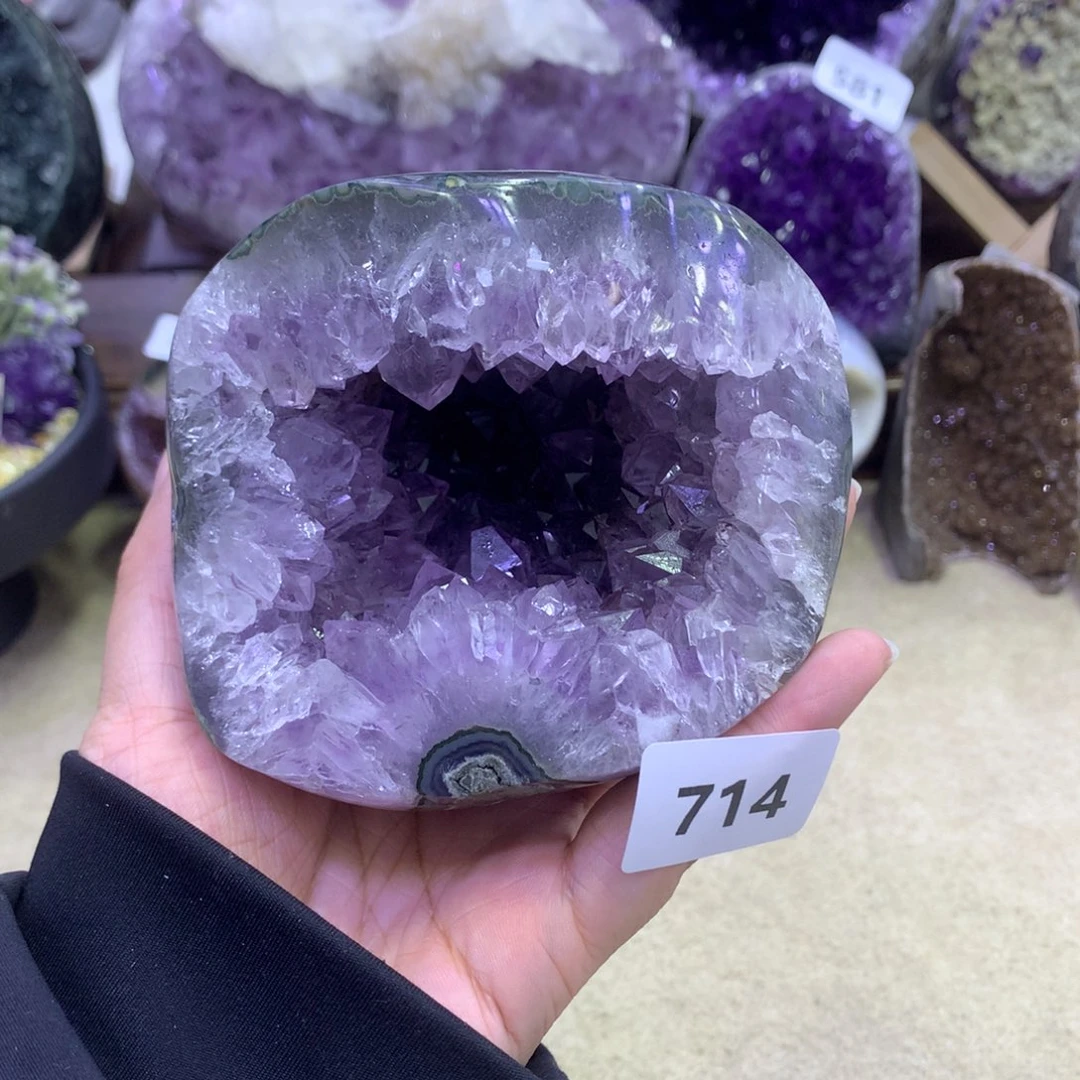 未镶嵌紫晶大型摆件（非配饰）