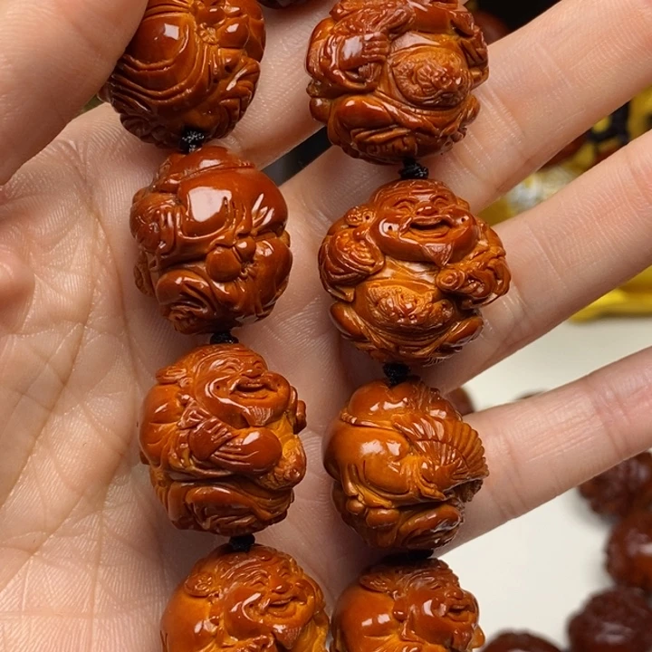 橄榄核吊坠天*春橄榄核手串