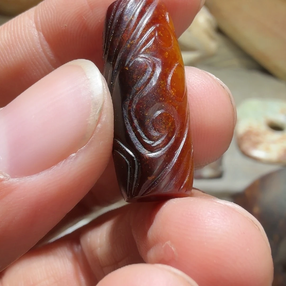 张***江和田玉未镶嵌挂件