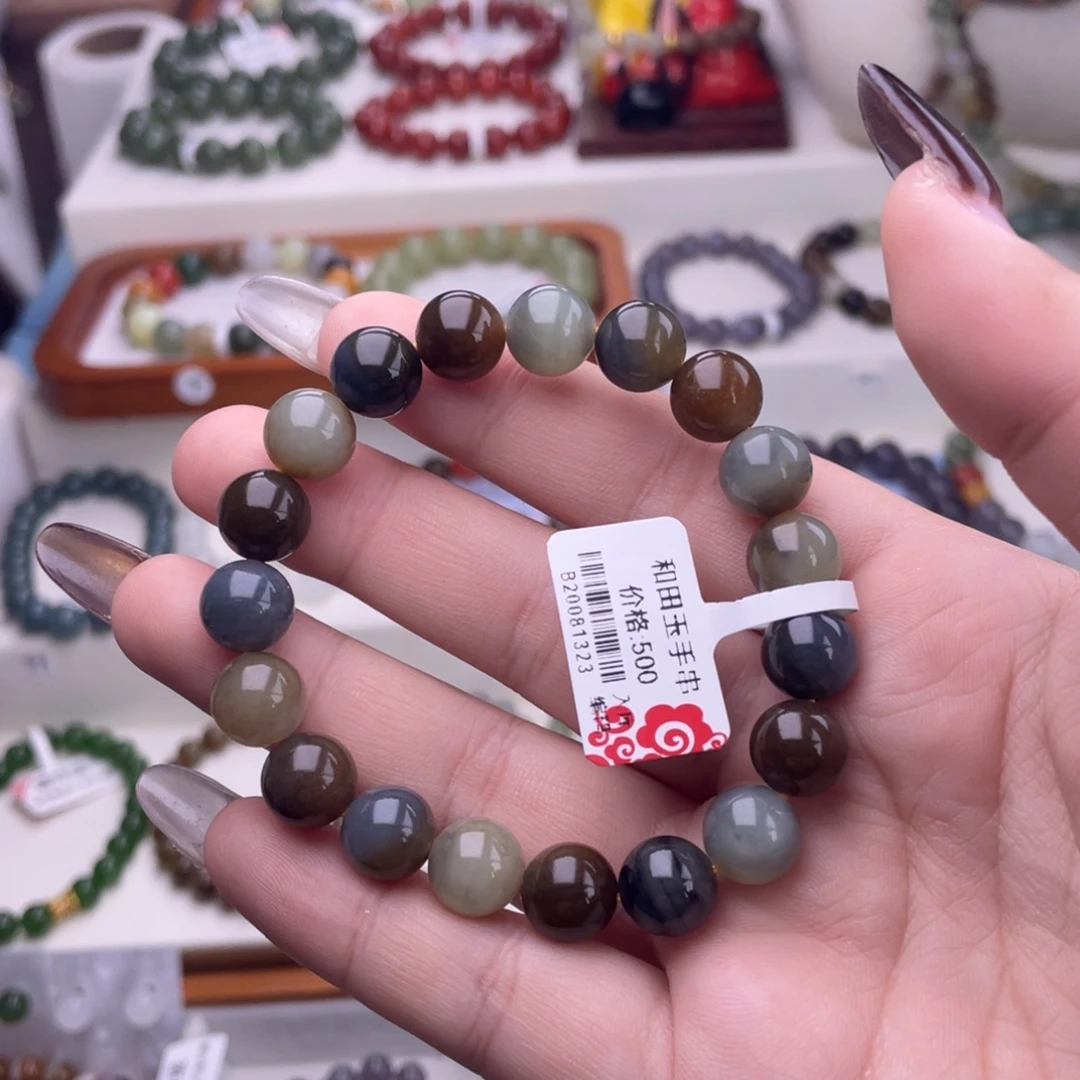 和田玉未镶嵌手串10mm