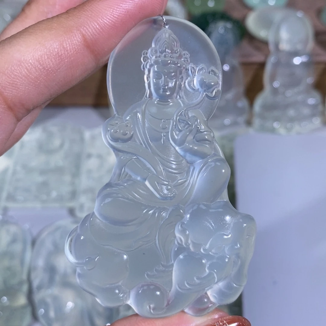 ✧***✧岫玉未镶嵌颈饰吊坠