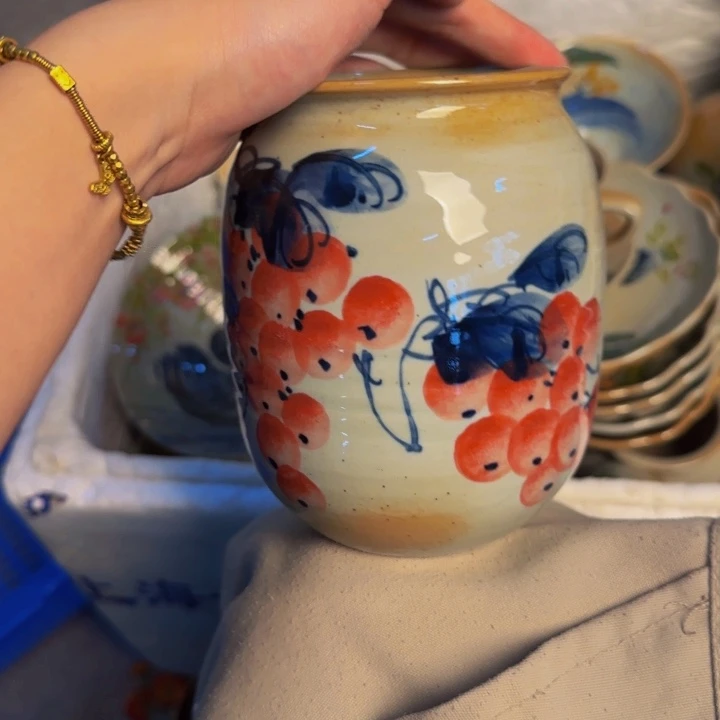 瓷片景德镇陶瓷手工手绘