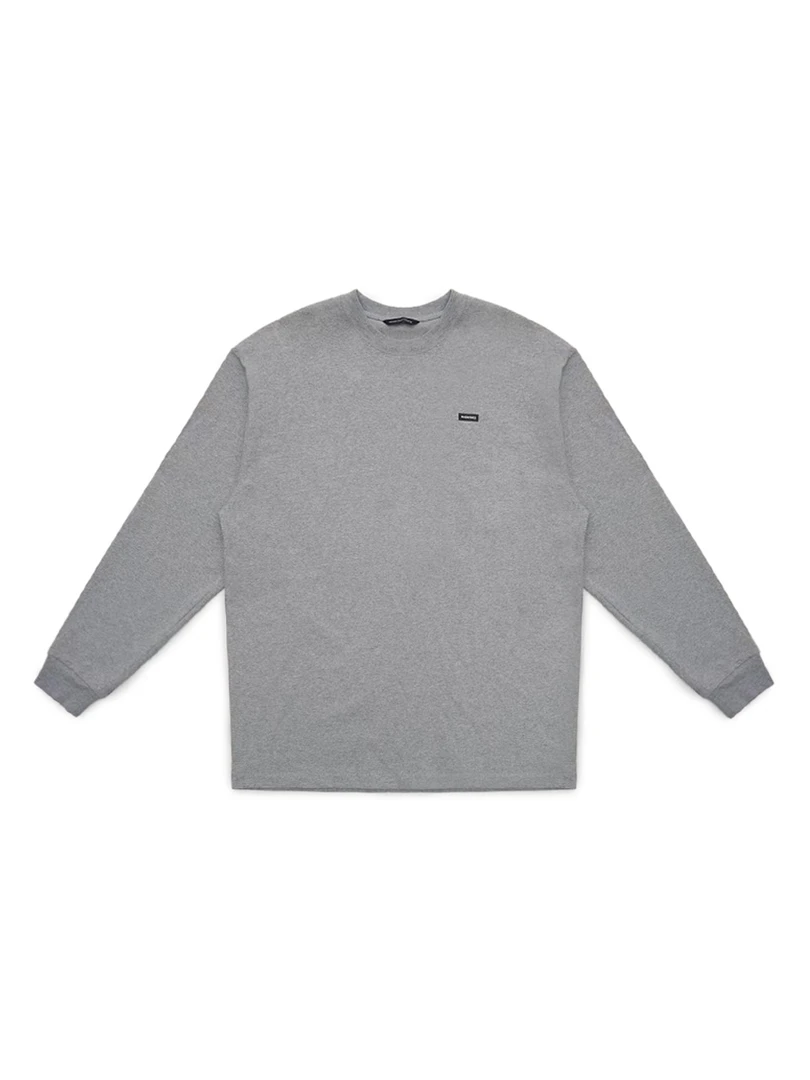 MASONPRINCE MP代言人小标系列圆领纯棉长T