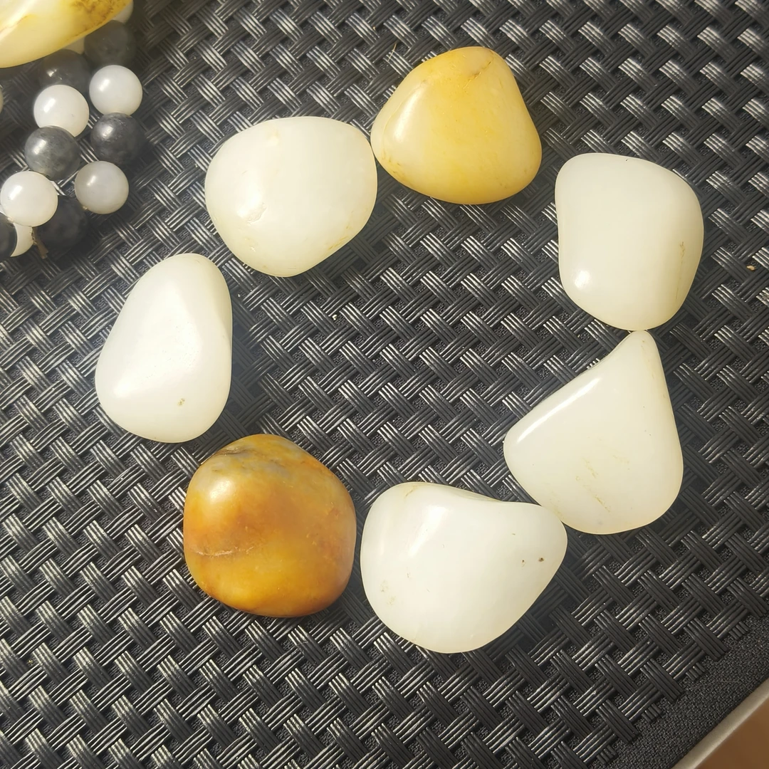 和田玉原石天然手链休闲百搭