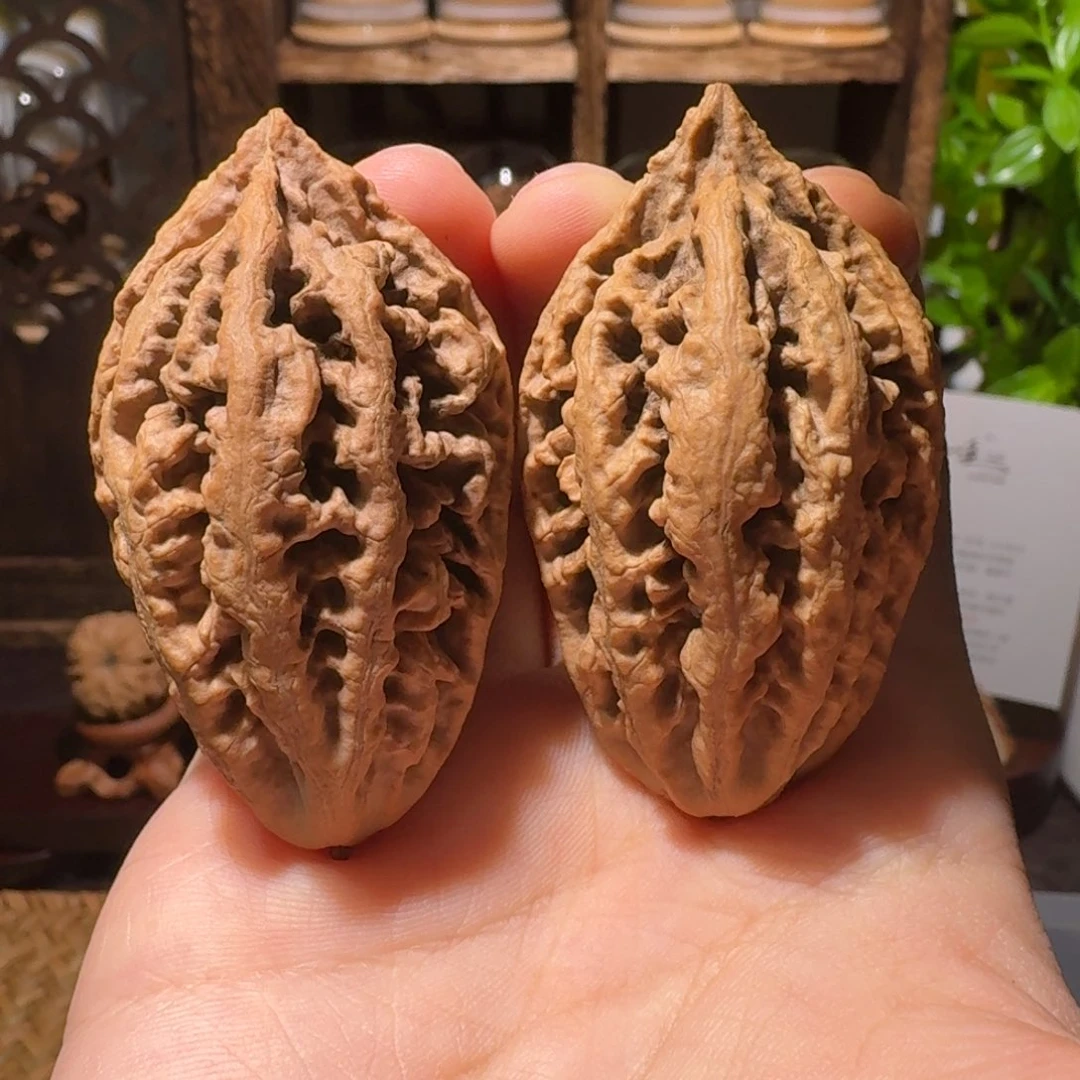 文玩核桃把件火焰龙王