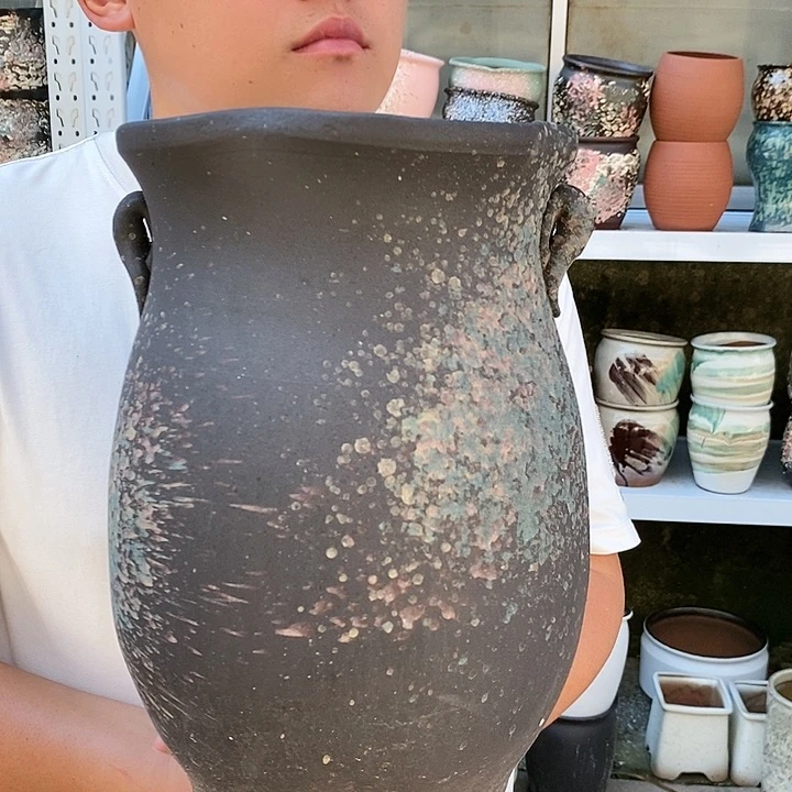 紫砂花盆口22好32福利