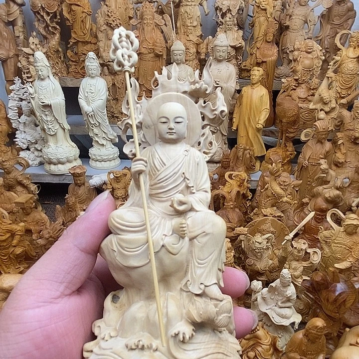 阿***军柏木（崖柏）地藏菩萨