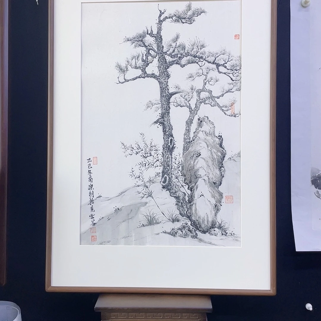 暴***.国画手绘国画，山水精品