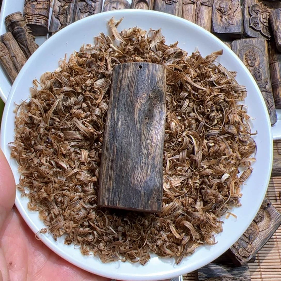 沉香碎屑沉香绿棋蓝香11.1克