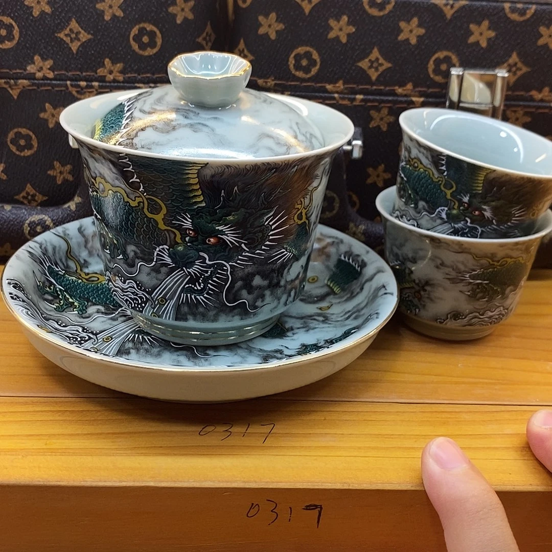 盖碗里的水煮开后放