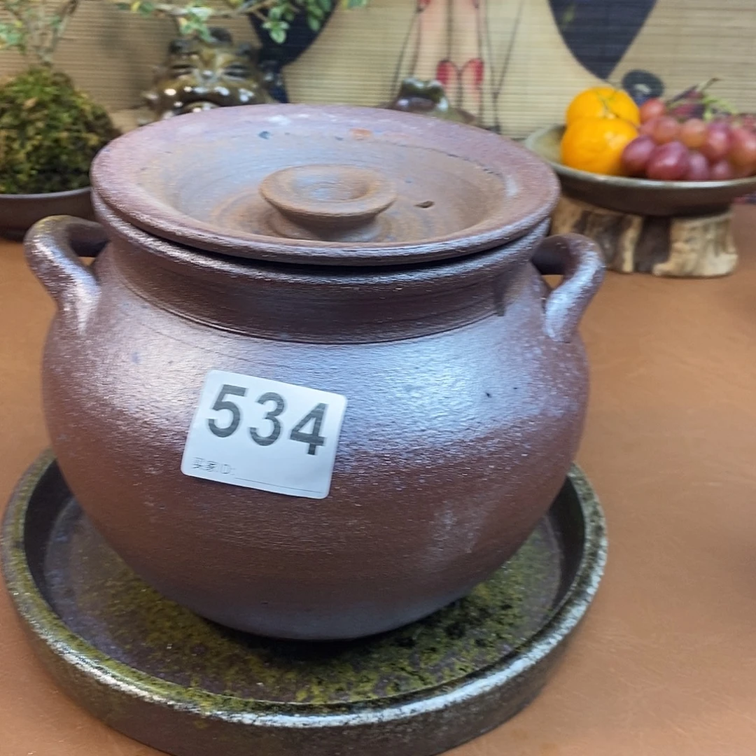 壶柴烧粗陶土砂锅一物一拍