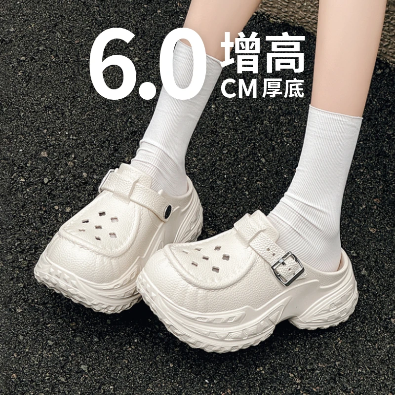 2025新款爆款洞洞鞋外穿拖鞋夏女鞋凉拖鞋防滑夏天穿裙子专用鞋子