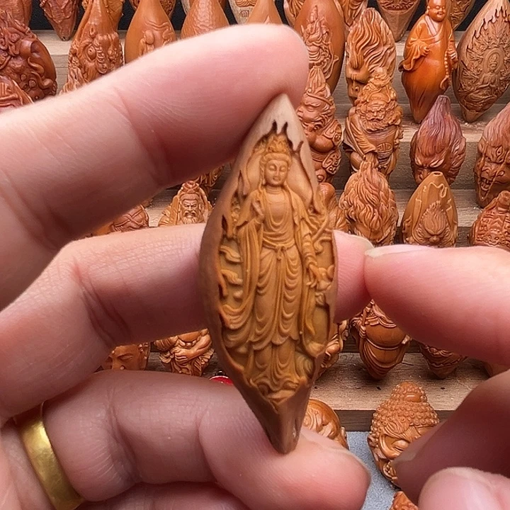 吊坠橄榄核19观音福利