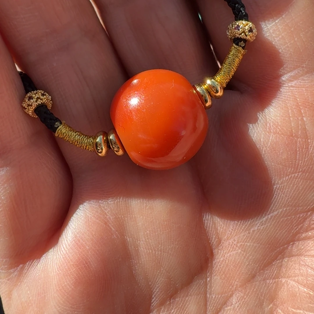 南红玛瑙未镶嵌颈饰