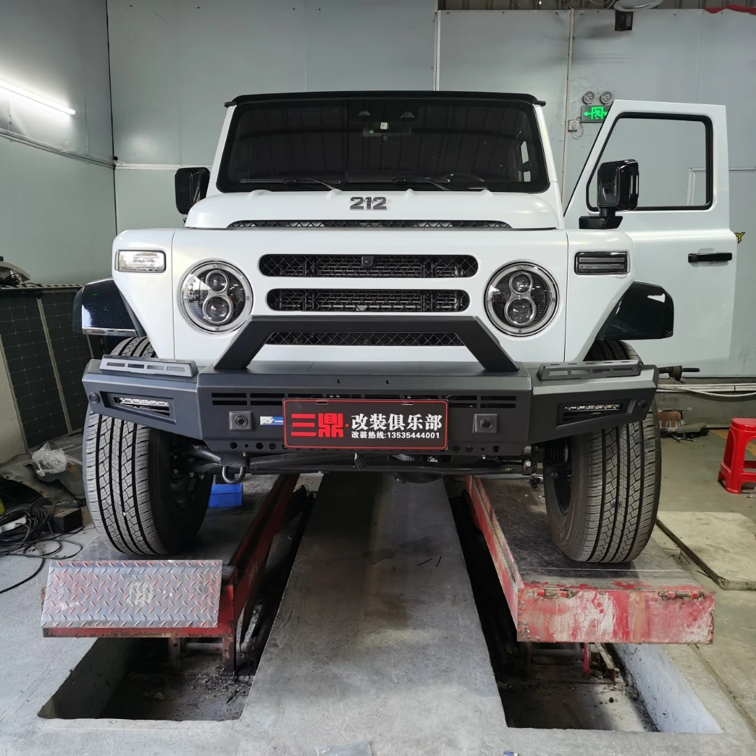 新212战盟212T01冲锋前杠后杠轻量化杠北京212爆改装越野车竞技杠