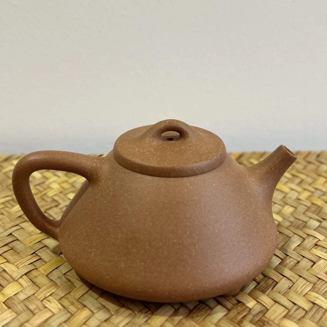 气窑玉成段手工子冶石瓢270cc宜兴紫砂