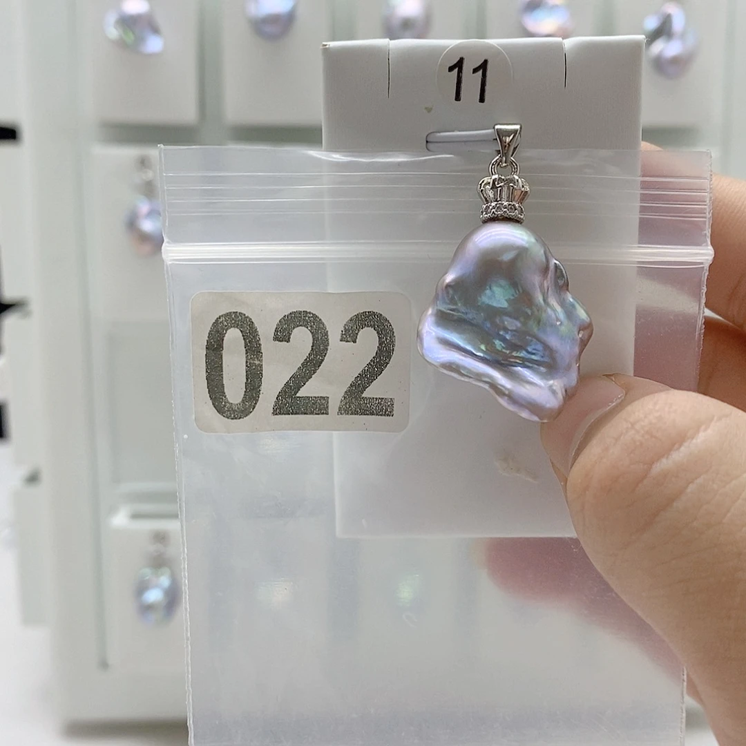 颈饰合金淡水珍珠