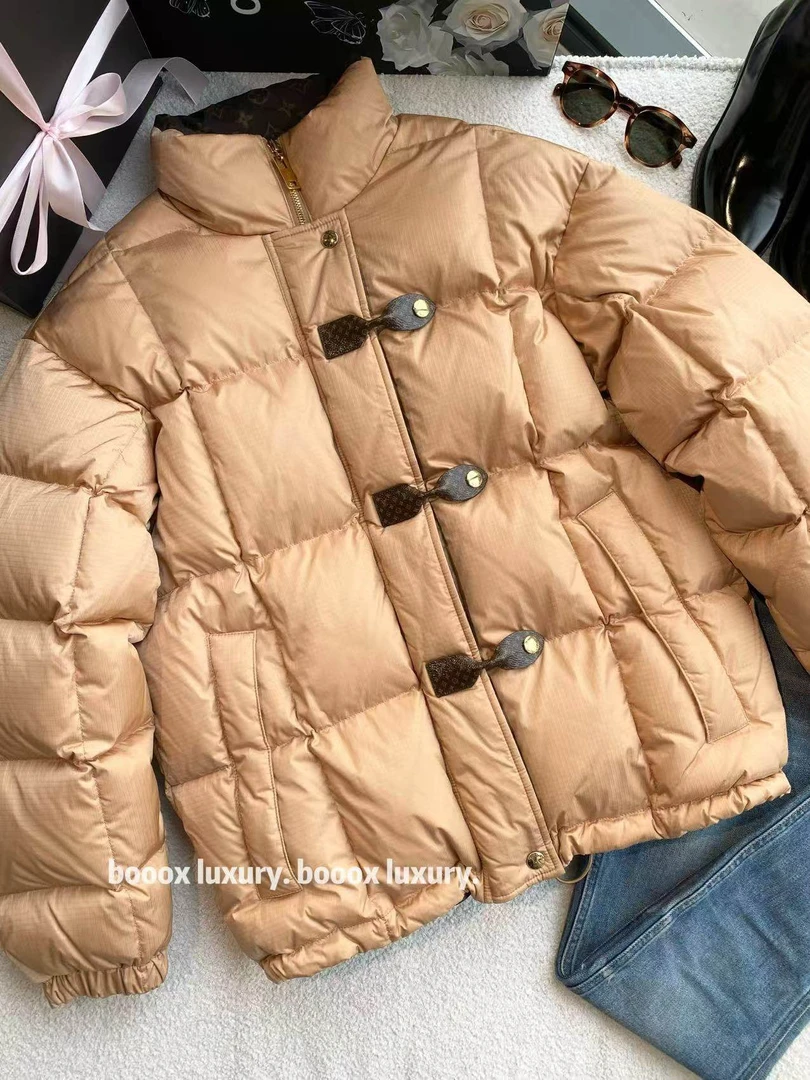 95新 LouisVuitton/路易威登 zz534 锦纶 内里满印logo羽绒服 38