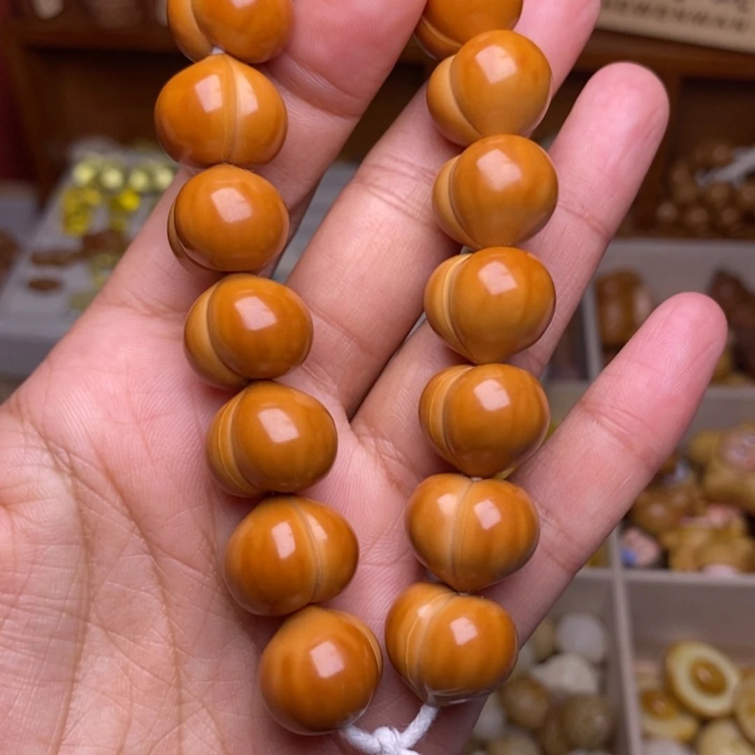 光***骆猴头核桃吊坠16玻璃底