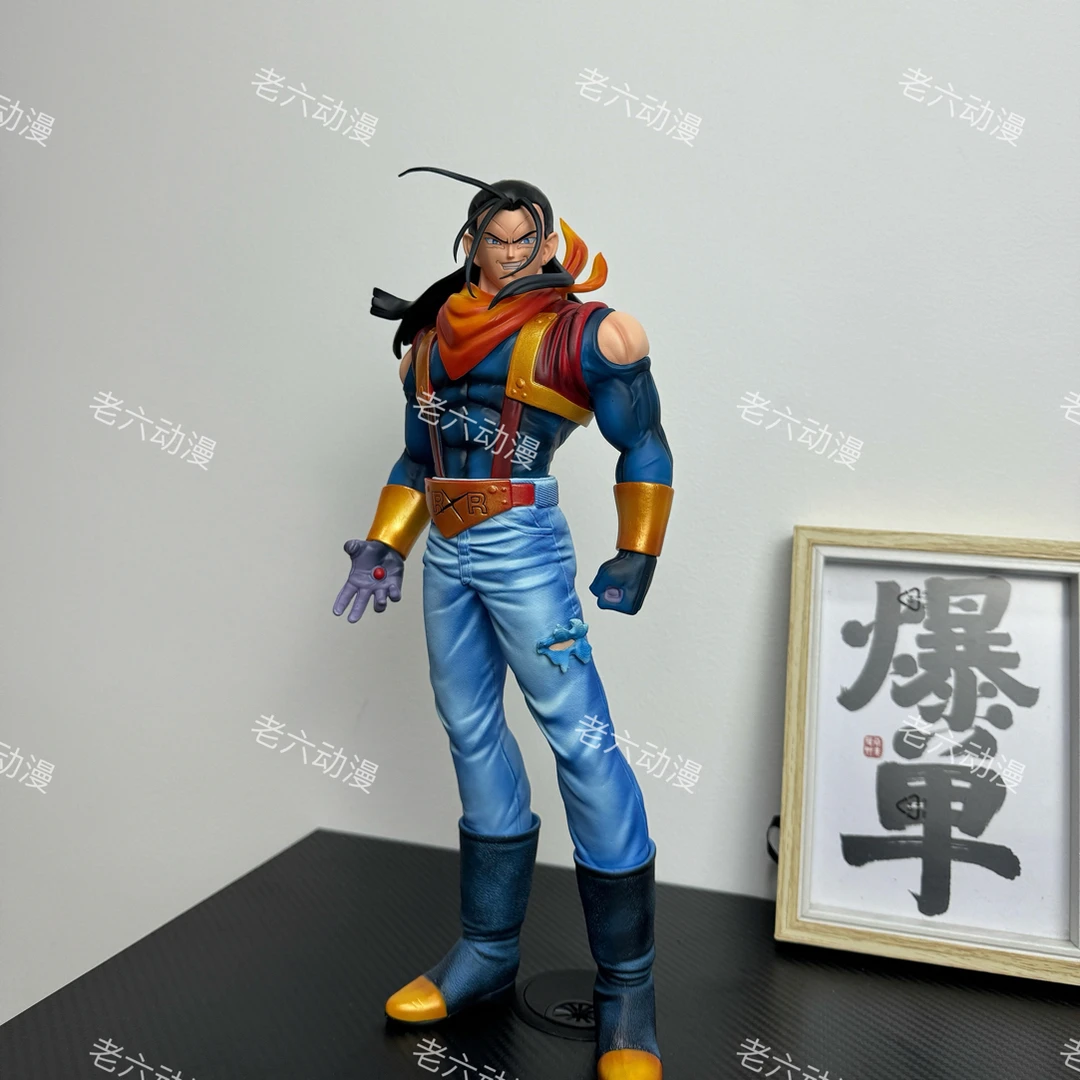 【HY厂】七龙珠 超级17号33cm 动漫手办摆件