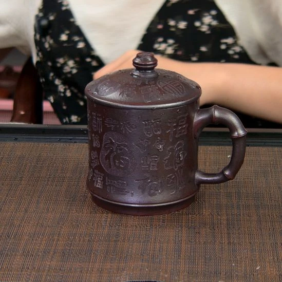 紫砂茶杯高货放漏