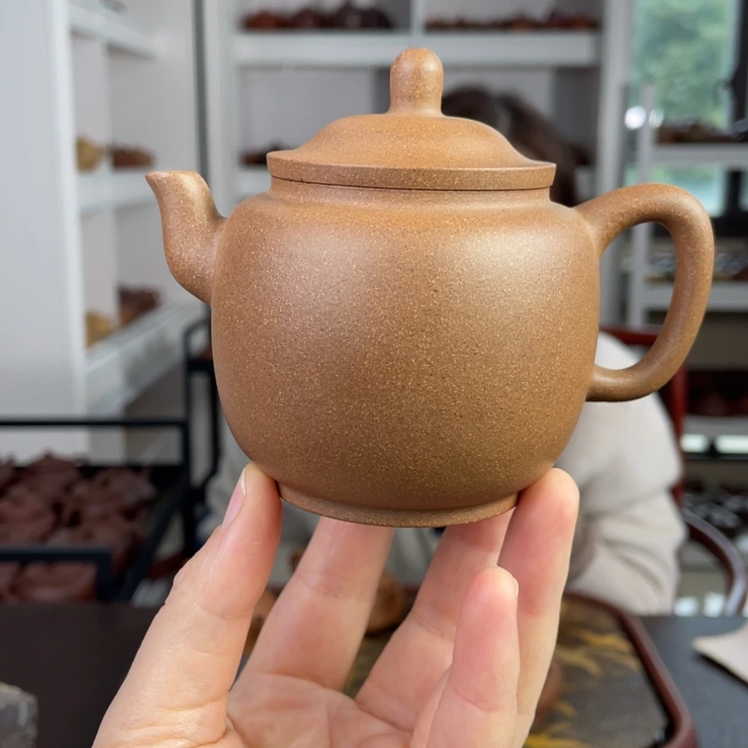 紫砂茶壶玉成段莫林180cc