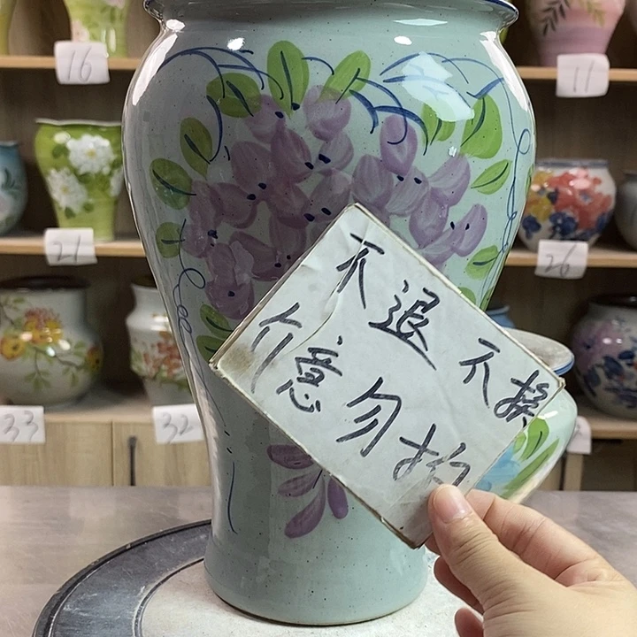 瓷片12xc景德镇陶瓷花盆
