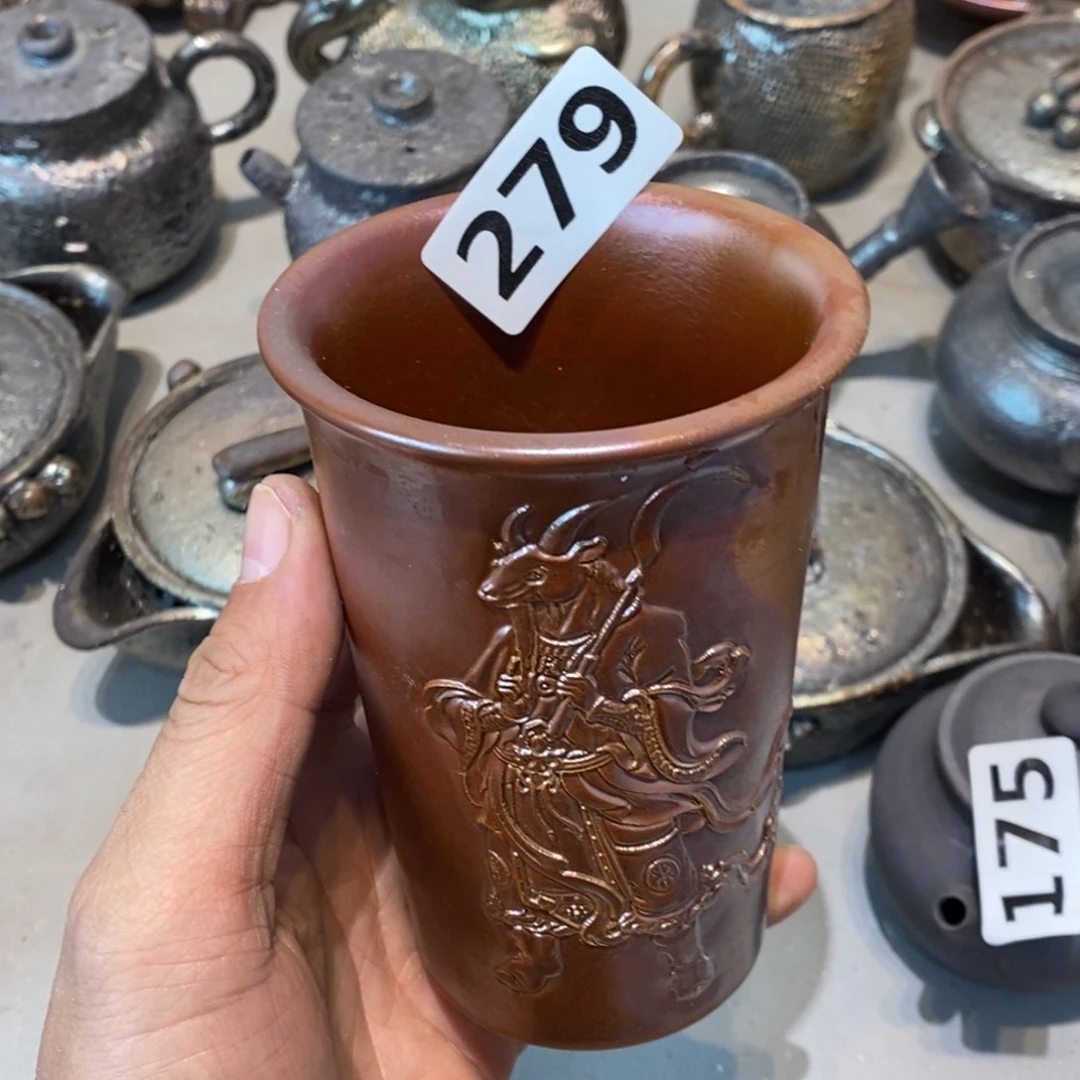 柴烧茶具陶瓷杯子