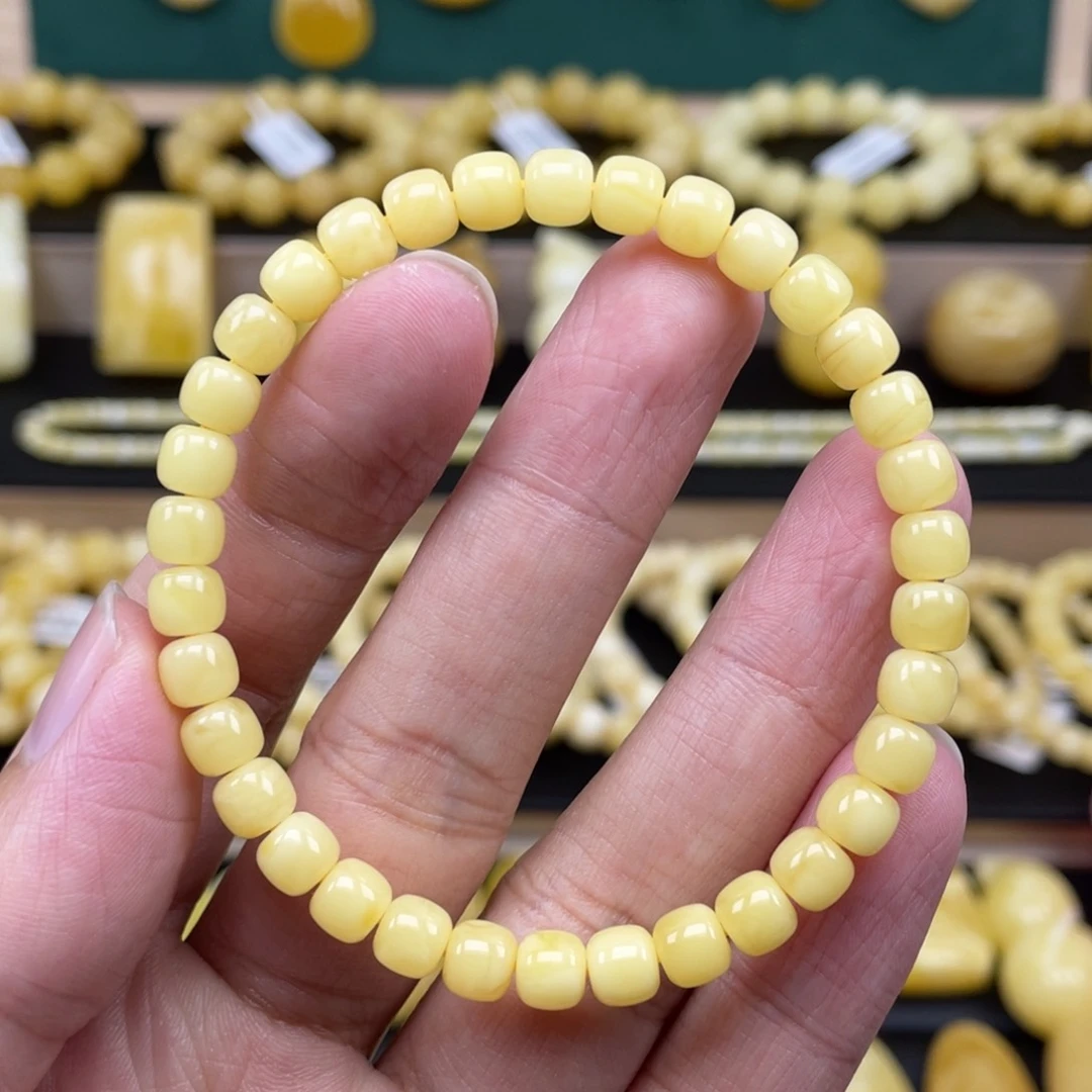 琥珀裸石未镶嵌琥珀蜜蜡