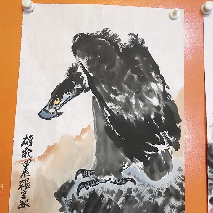 国画张圣敏先生纯手绘作品
