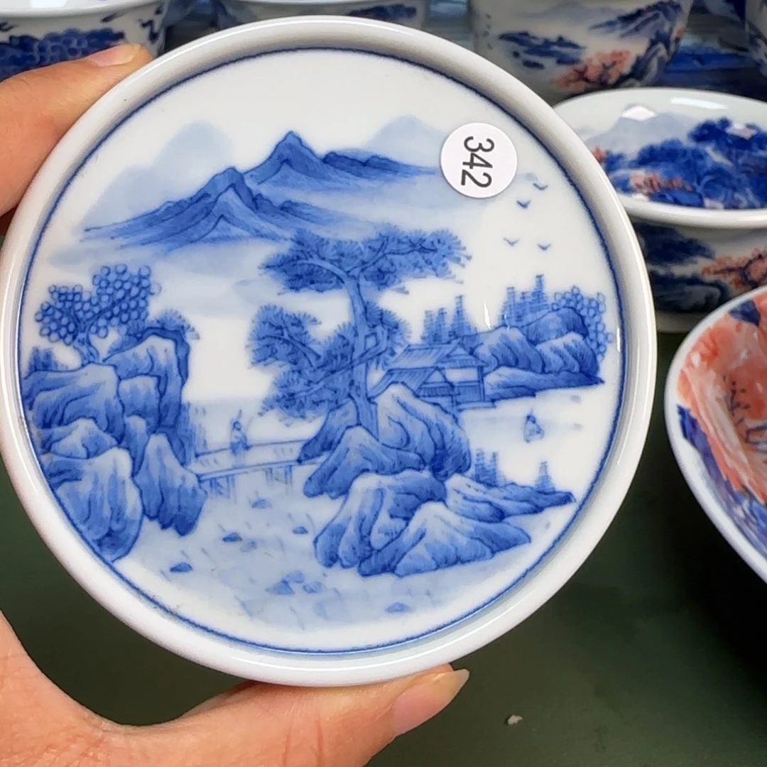 景德镇纯手绘茶具圆圆342