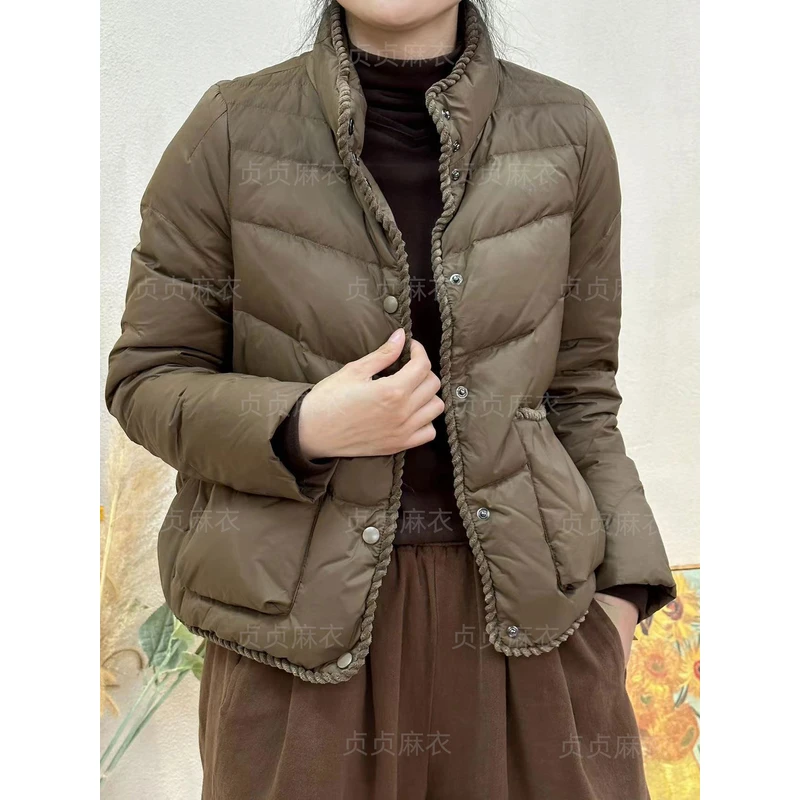 DengZhenZhen/邓贞贞M-03秋冬保暖羽绒服