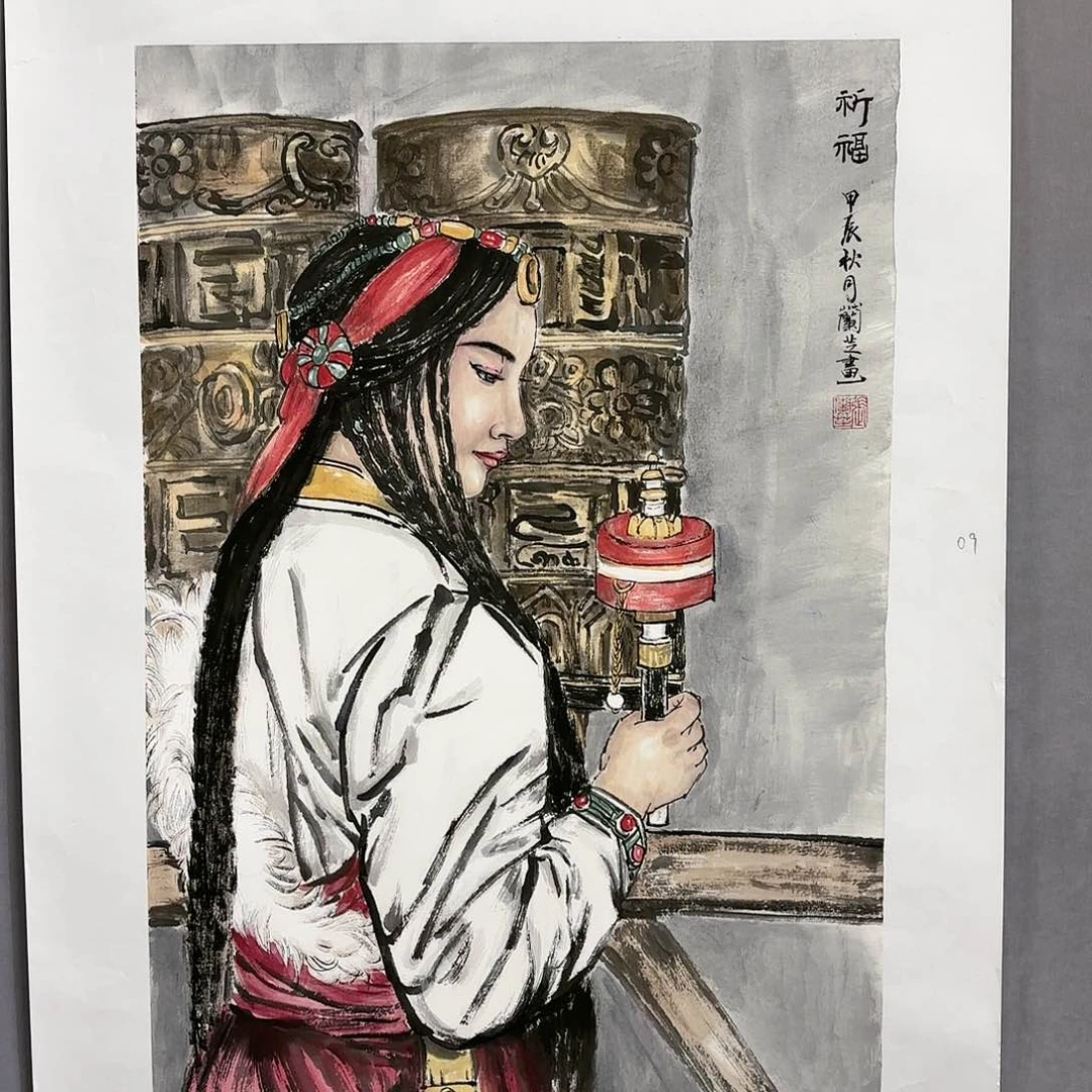 国画国画纯手绘作品请放心去藏
