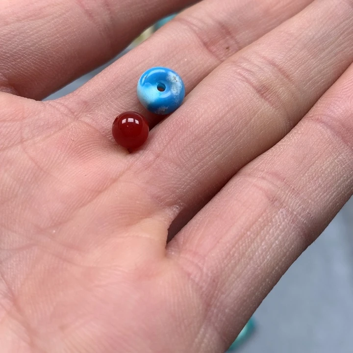 南红玛瑙配饰未镶嵌C*