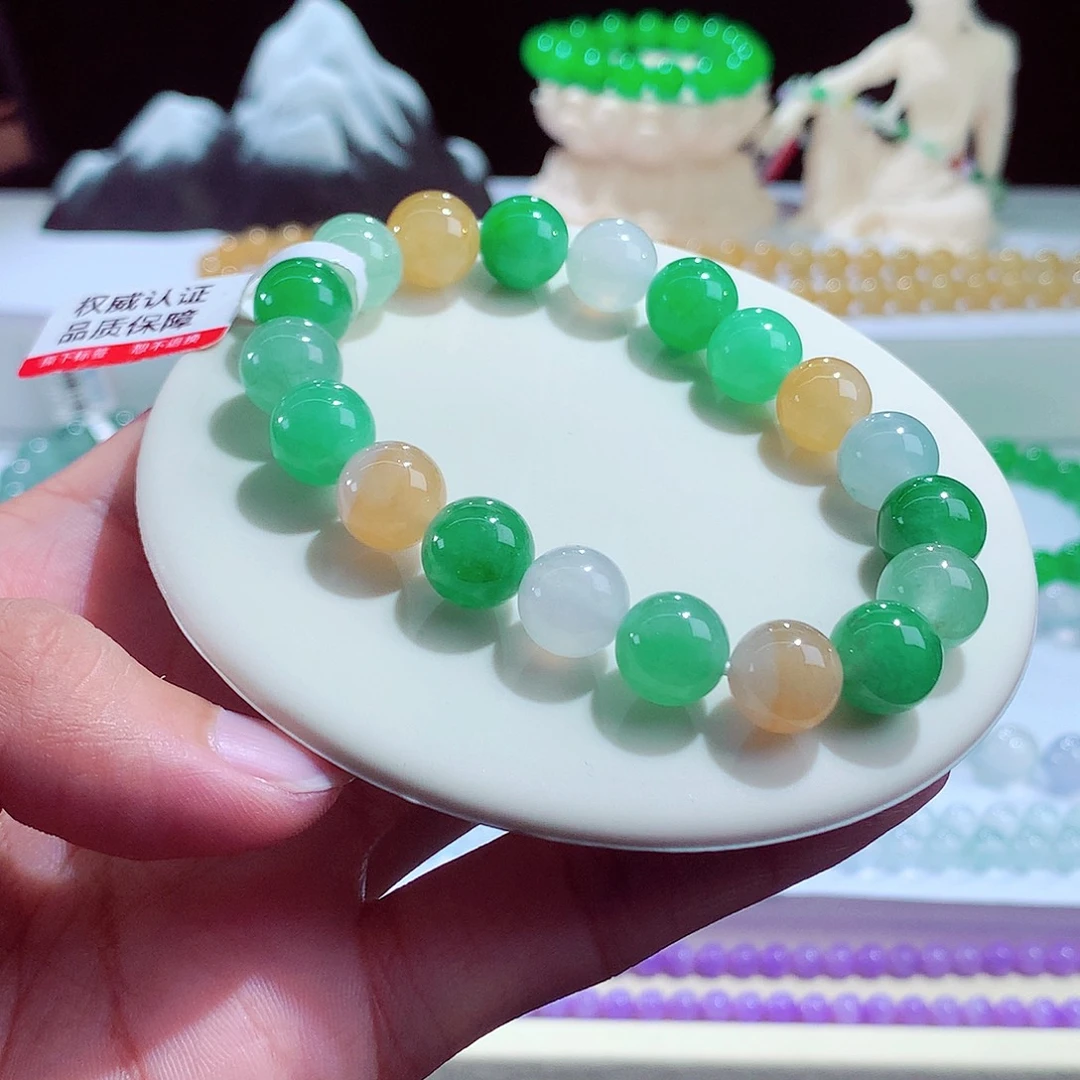 未镶嵌手链翡翠卡10