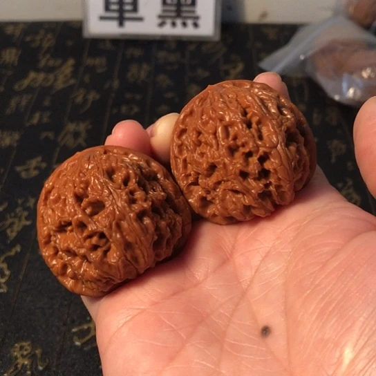 把件文玩核桃水龙43mm