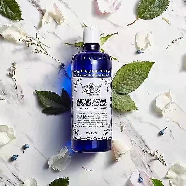 大容量大瓶意大利艾可玫天然玫瑰爽肤水纯补水保湿提亮焕采清洁