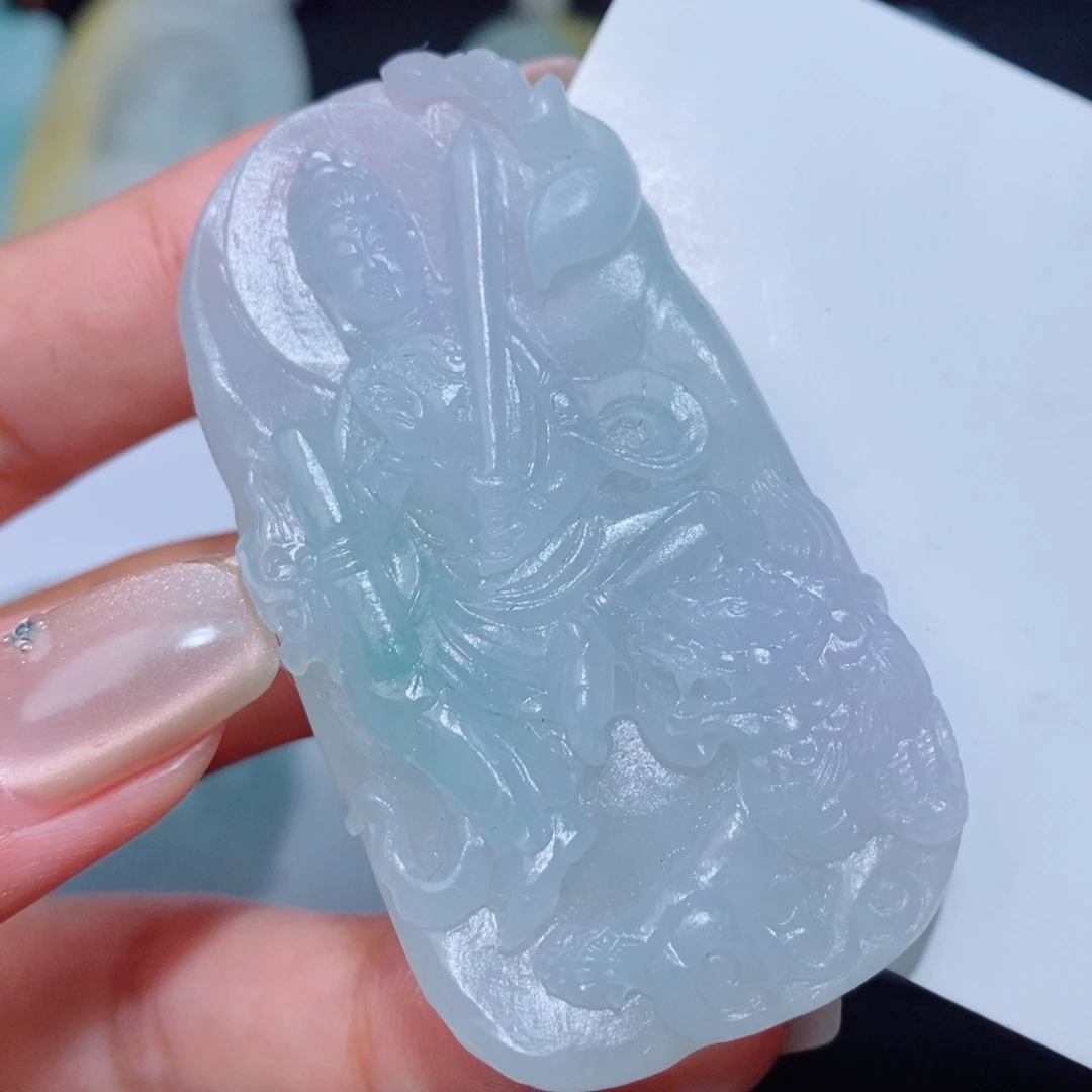 定制翡翠未镶嵌吊坠