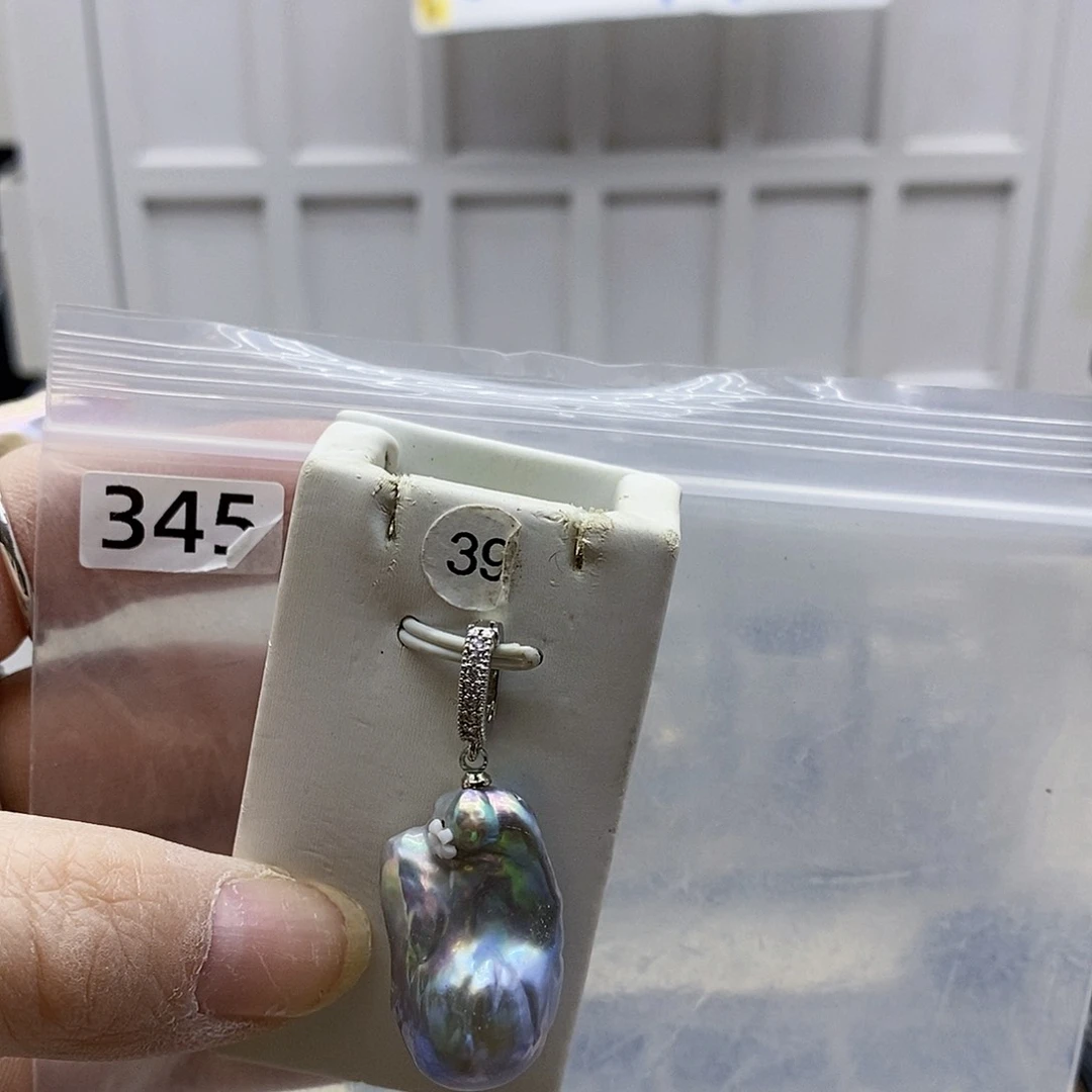 颈饰合金淡水珍珠