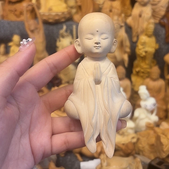 黄杨木黄杨木瑕疵和尚