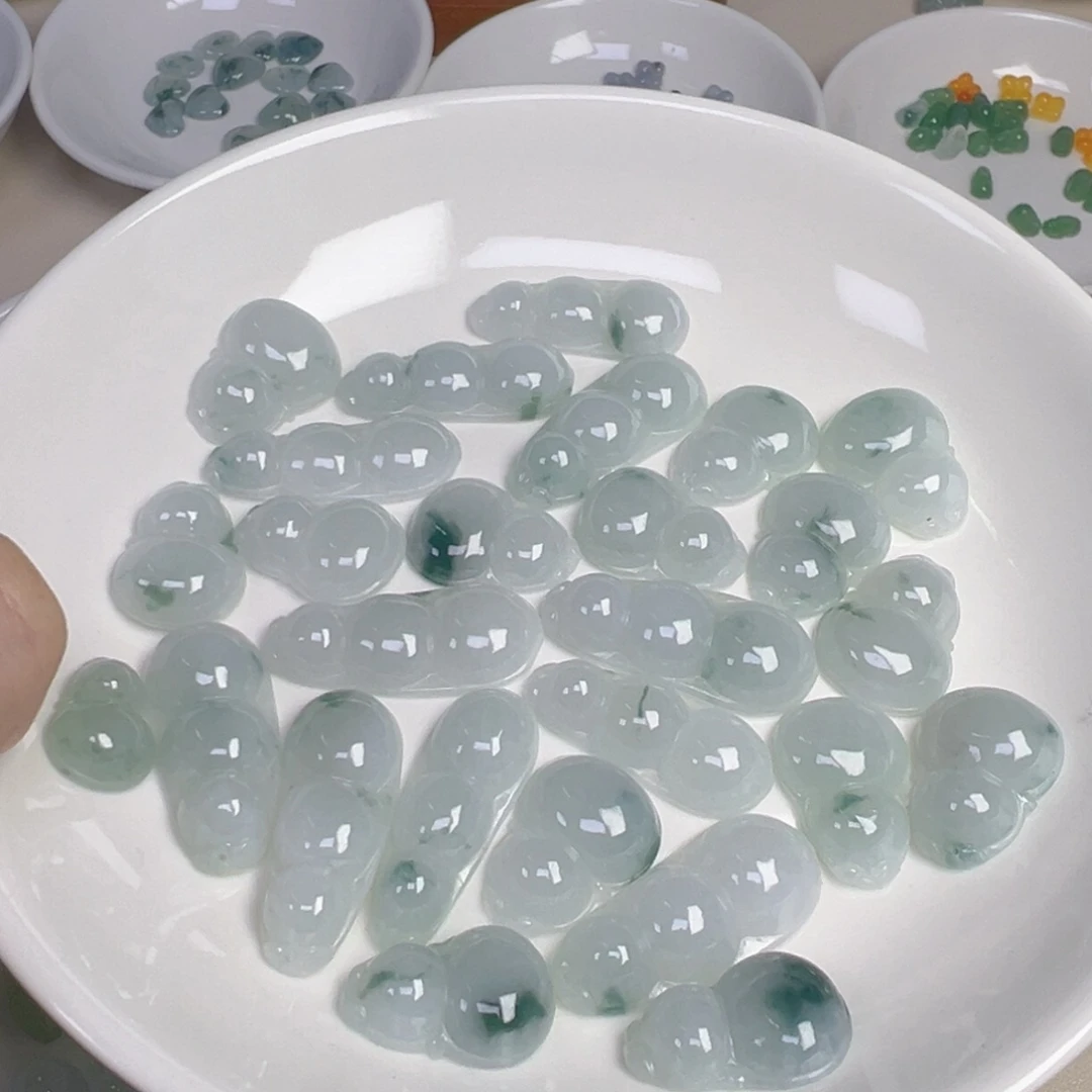 翡翠散珠大豆子一颗