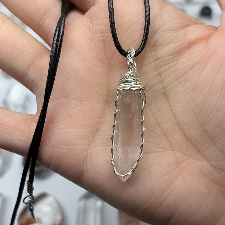 颈饰未镶嵌水晶闪灵钻项链