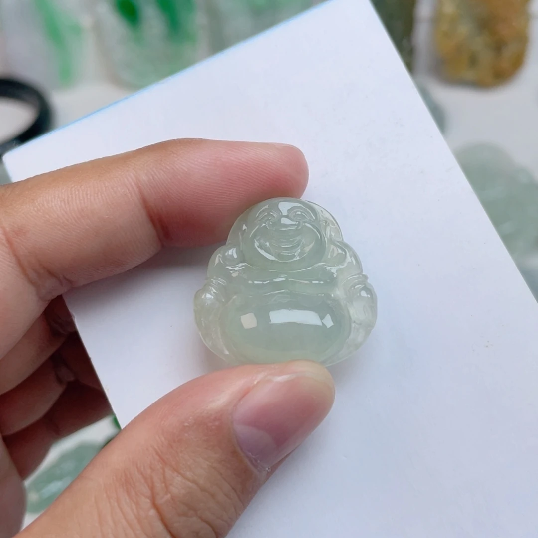 颈饰未镶嵌翡翠天然翡翠