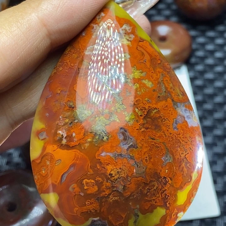 玛瑙/玉髓颈饰未镶嵌飞*